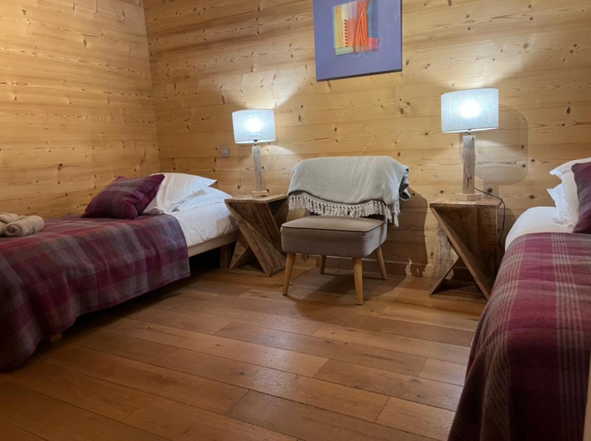 Le Chalet Du Cret - 8 Pers, Tout Confort Avec Jacuzzi Notre-Dame-de-Bellecombe Exterior foto